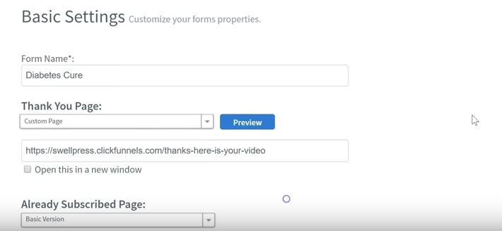 paste the URL