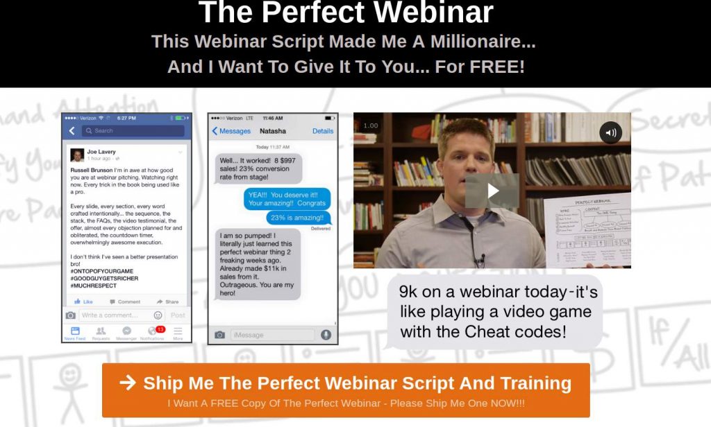 perfect webinar script